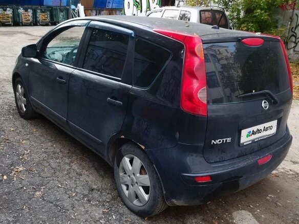 2008 Nissan Note I, чёрный, 510000 рублей - вид 4