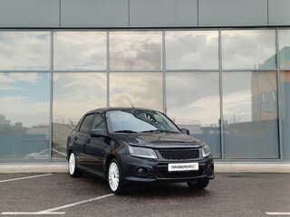 2013 Lada (ВАЗ) Granta Sport I, чёрный, 386000 рублей, вид 2