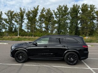 2019 Mercedes-Benz GLS 450 II (X167), чёрный, 7450000 рублей, вид 3