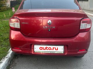 2017 Renault Logan II, красный, 400000 рублей, вид 4