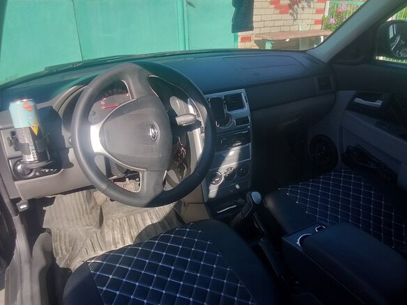 2010 Lada (ВАЗ) Priora I, зелёный, 470000 рублей - вид 3