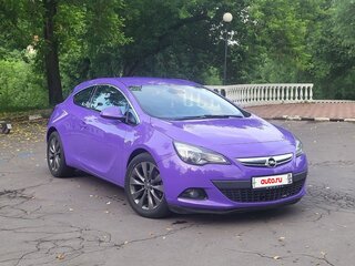 2013 Opel Astra GTC J Рестайлинг, фиолетовый, 1000000 рублей, вид 2