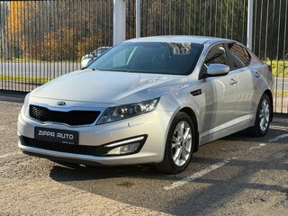 2013 Kia Optima III Рестайлинг, серебристый, 1399000 рублей, вид 3