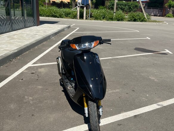 1993 Honda Dio, чёрный - вид 7