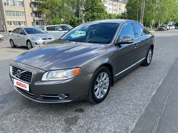 2010 Volvo S80 II Рестайлинг, серый