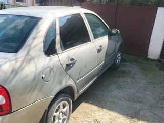 2005 Lada (ВАЗ) Kalina I, бежевый, 240000 рублей, вид 3