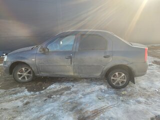 2010 Renault Logan I Рестайлинг, серый, 180000 рублей, вид 4