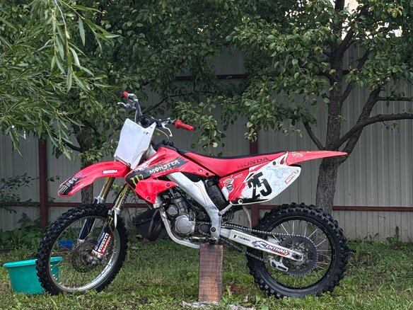 2008 Honda CR 125R, красный, 250000 рублей - вид 2