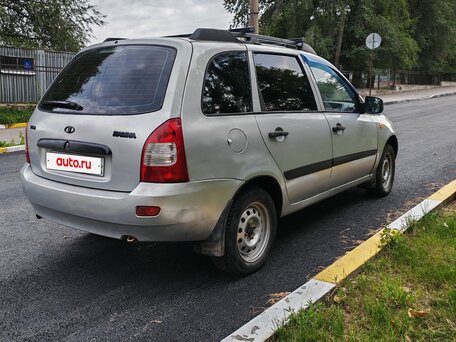 2012 Lada (ВАЗ) Kalina I, серебристый, вид 4