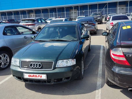 1999 Audi A6 II (C5), зелёный, 350000 рублей, вид 1