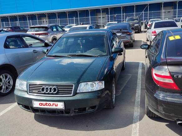 1999 Audi A6 II (C5), зелёный, 350000 рублей