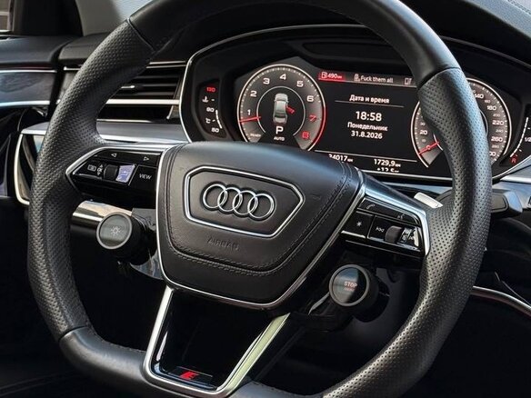 2022 Audi A8 Long 50 TFSI IV (D5) Рестайлинг, чёрный, 9600000 рублей - вид 11