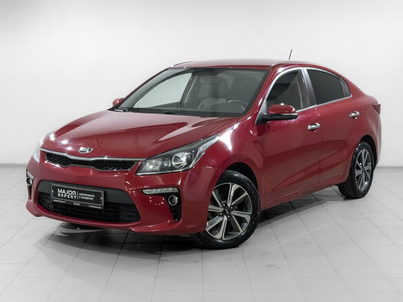 2017 Kia Rio IV, красный, 1455000 рублей