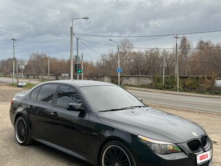 2008 BMW 5 серии 530xi V (E60/E61) Рестайлинг, чёрный, 930000 рублей, вид 2