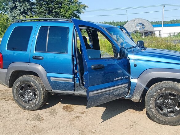 2003 Jeep Liberty (North America) I, синий, 510000 рублей - вид 1