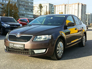 2014 Skoda Octavia III (A7), коричневый, 915000 рублей, вид 1