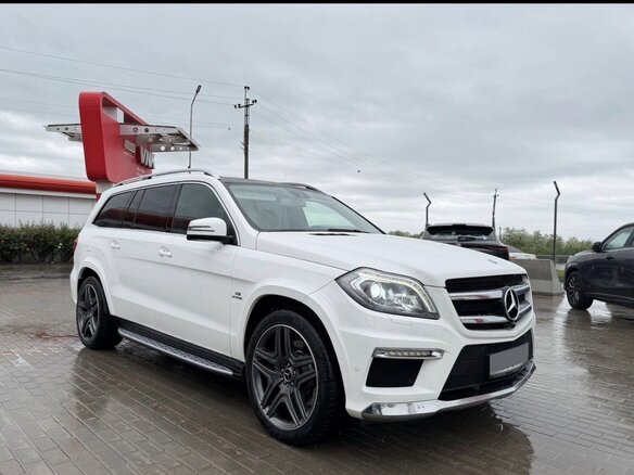 2014 Mercedes-Benz GL-Класс 350 II (X166), белый, 2550000 рублей
