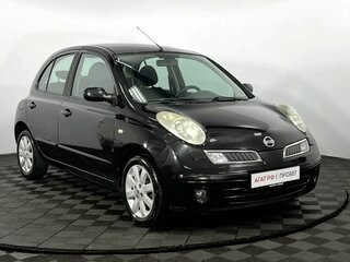 2008 Nissan Micra III (K12), чёрный, 620000 рублей, вид 4
