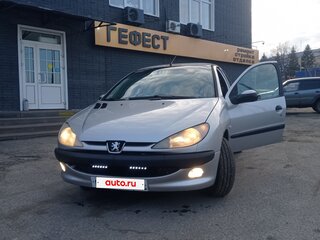 2005 Peugeot 206, серебристый, 230000 рублей, вид 1