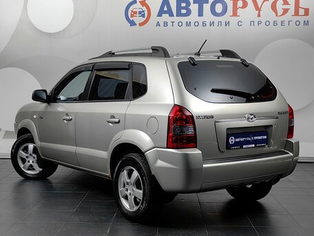 2008 Hyundai Tucson I, серебристый, 855000 рублей, вид 2