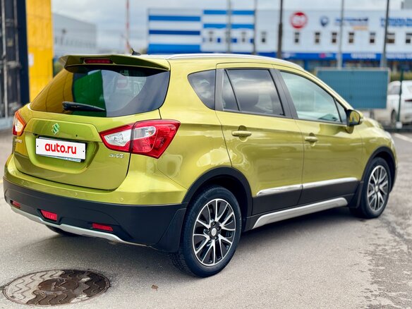 2013 Suzuki SX4 II (S-Cross), зелёный - вид 4