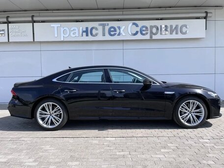 2026 Audi A7 L 45 TFSI II (4K), чёрный, 6430000 рублей, вид 4