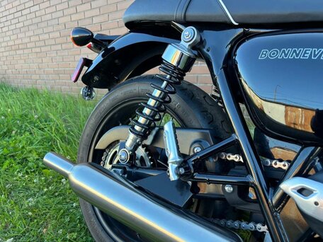 2021 Triumph Bonneville T100, синий, 950000 рублей, вид 4