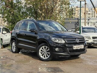2012 Volkswagen Tiguan I Рестайлинг, чёрный, 1249000 рублей, вид 3