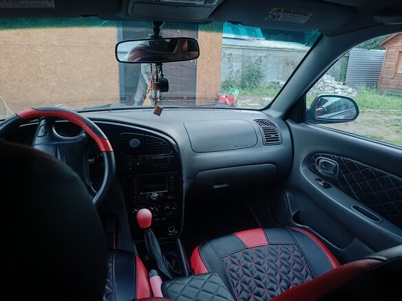 2007 Kia Spectra I Рестайлинг 2, красный, 180000 рублей - вид 8