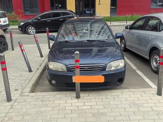 2007 Kia Spectra I Рестайлинг 2, синий, 120000 рублей, вид 3