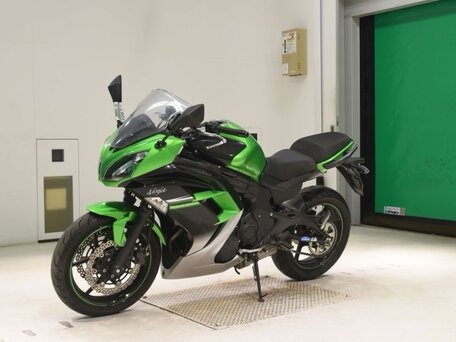 2015 Kawasaki Ninja 400, зелёный, 418000 рублей, вид 4