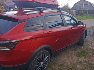 2018 Lada (ВАЗ) Vesta SW Cross I, красный, 830000 рублей, вид 2