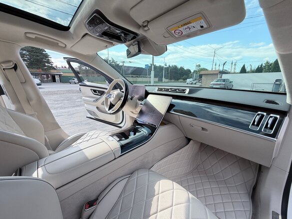 2021 Mercedes-Benz S-Класс 450 Long 4MATIC VII (W223), белый - вид 8