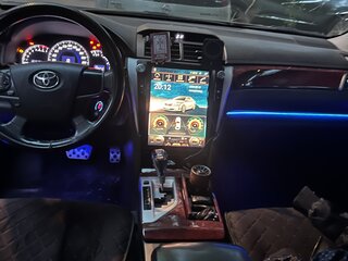 2012 Toyota Camry VII (XV50), чёрный, 1200000 рублей, вид 2