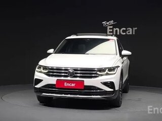 2022 Volkswagen Tiguan II Рестайлинг, белый, 3700000 рублей, вид 3