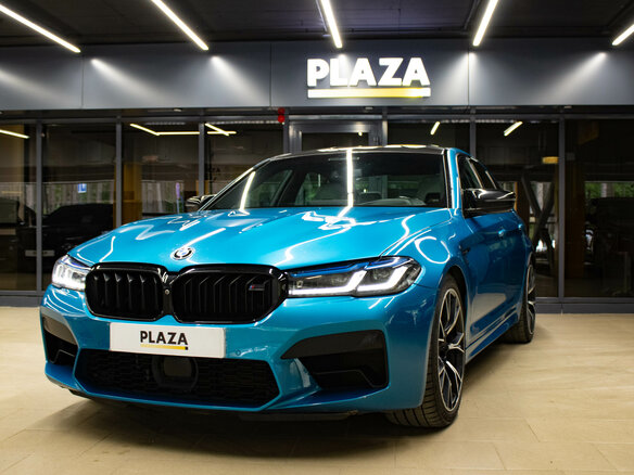 2020 BMW M5 Competition VI (F90) Рестайлинг, голубой, 9469000 рублей - вид 5