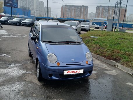 2007 Daewoo Matiz I Рестайлинг, синий, 128000 рублей, вид 2