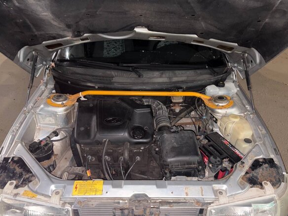 2006 Lada (ВАЗ) 2110, серебристый, 75000 рублей - вид 6