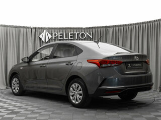 2021 Hyundai Solaris II Рестайлинг, серый, 1730000 рублей, вид 4