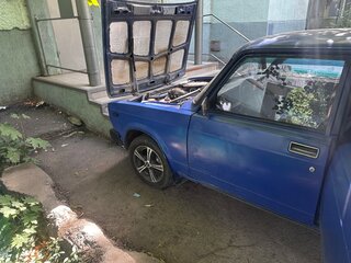 2005 Lada (ВАЗ) 2107, синий, 150000 рублей, вид 5