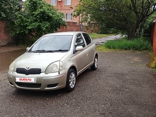 2003 Toyota Vitz I (P10), серый, 505000 рублей, вид 1