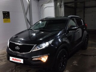 2014 Kia Sportage III Рестайлинг, чёрный, 1320000 рублей, вид 2