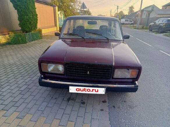 2007 Lada (ВАЗ) 2107, пурпурный - вид 5