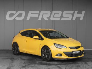 2013 Opel Astra GTC J Рестайлинг, жёлтый, 935000 рублей, вид 1