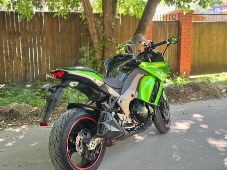 2011 Kawasaki Z 1000, зелёный, 590000 рублей, вид 4