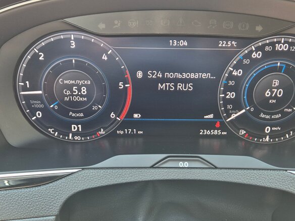 2018 Volkswagen Passat DSG6 B8, чёрный - вид 6