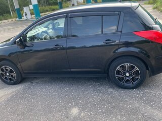 2008 Nissan Tiida I, чёрный, 599999 рублей, вид 5