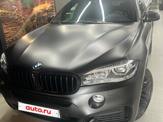 2019 BMW X6 30d II (F16), чёрный, 7200000 рублей, вид 4