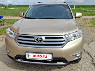 2012 Toyota Highlander II (XU40) Рестайлинг, бежевый, 1900000 рублей, вид 2