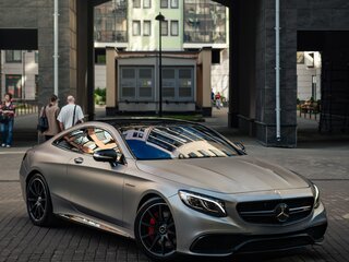 2016 Mercedes-Benz S-Класс AMG 63 AMG III (W222, C217), серый, 7890000 рублей, вид 1